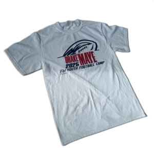 Drake Maye Youth Football Camp Shirt Size Small New England Patriots #10